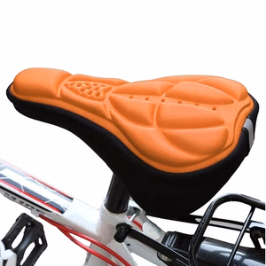 Jalgratta saddle ümbris oranž