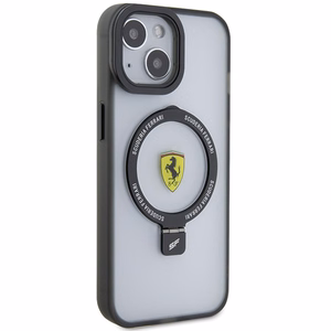 Ferrari Ring Stand 2023 Collection MagSafe Ümbris jaoks iPhone 15 Plus / 14 Plus - läbipaistev