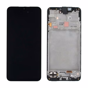 LCD-ekraan Samsung A165 A16 4G puuteekraani ja raamiga, originaal, must (hoolduspakend)