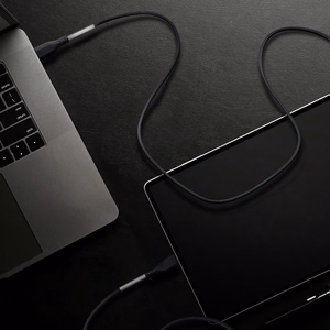 Kaabel USB C to USB C Forcell F-Energy QC4.0 PD 5A 66W Carbon 1 m CB-02C must