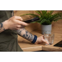 Strap to Samsung Galaxy Watch Forcell F-Design FS05 polyester fiber buckle 20 mm tumesinine