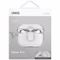 Uniq Glase Pro Ümbris jaoks AirPods Pro 2 - Läbipaistev