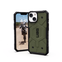 UAG Urban Armor Gear ümbris PATHFINDER compatible with MagSafe jaoks IPHONE 14 Plus roheline