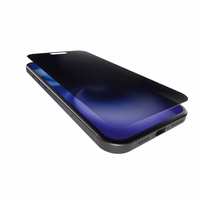 Puro Privacy Karastatud klaas jaoks iPhone 16 Plus / iPhone 15 Plus