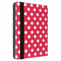 Wonder Canvas Tablet Ümbris 13 inches punane polka-dot