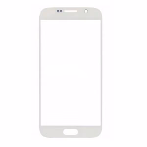 Välimine ekraaniklaaas Samsung G920 S6 jaoks, valge, HQ