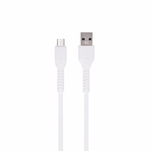 Maxlife MXUC-04 cable USB - microUSB 1,0 m 3A valge