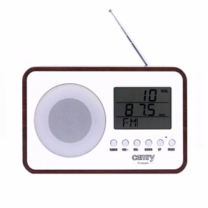 Camry CR 1153 – portable digital radio, black/white