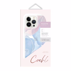 Uniq Coehl Palette ümbris jaoks iPhone 14 Pro Max - sinine