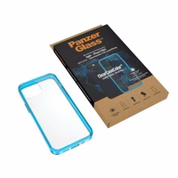 PanzerGlass ClearCase iPhone 13 Mini 5.4" Antibacterial Military grade Bondi sinine 0326