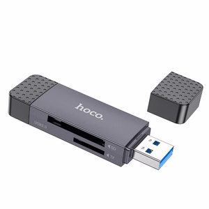 Memory card reader Hoco HB45 USB-C/USB-A 2-in-1 USB2.0 hall