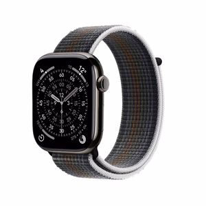 Crong Nylon Apple Watch spordirihm, 44/45/46/49 mm, Midnight Run