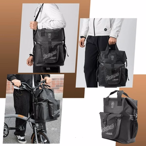 Rockbros AS-158 juhtraua kott kokkupandavale jalgrattale Brompton 18L - must