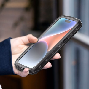 Waterproof case SHELLBOX DOT compatible koos MagSafe jaoks IPHONE 15 must