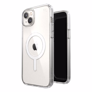 Speck Presidio Perfect-Clear + MagSafe ümbris seadmele iPhone 15 Plus / 14 Plus, läbipaistev