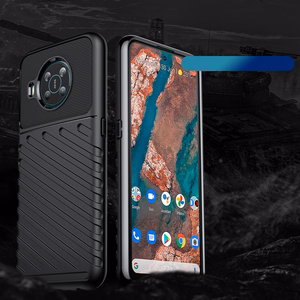 Thunder Case paindlik soomustatud kate Nokia X100 jaoks must