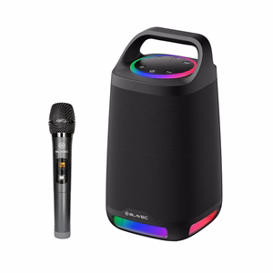 Blavec Portable Bluetooth Speaker TWS WS-01 Karaoke - 160W with microphone (WS01-MB) black (damaged packaging)