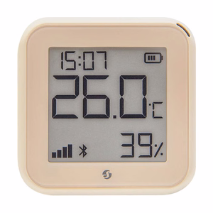 Shelly H&T Gen3 temperatuuri- ja niiskusandur, WiFi (mokapruun)