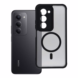 Чехол для Xiaomi Redmi 15 4G / 5G (171,1mm) Full Matte Mag Cover совместимый с MagSafe чёрный