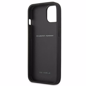 Ferrari FEHCP13SRQUK iPhone 13 mini 5.4" чёрный/чёрный жёсткий чехол Off Track Quilted
