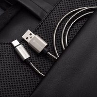 Kaabel USB A to USB C Forcell F-Energy QC4.0 3A 66W Metal 2 m C234 hõbedane