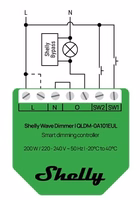 Shelly Wave Dimmer EU LR Smart Dimming Controller roheline