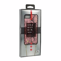 BAG - SNAKE Leather Ümbris - IPHONE XS MAX Roosa