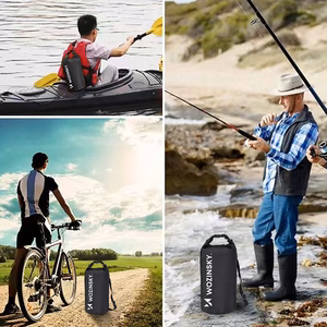 Wozinsky WWK-20 veekindel kott SUP kajakile 20 l - must