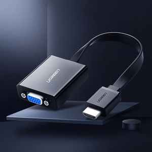 Ugreen adapter HDMI - VGA micro USB / heli 3.5 mm mini jack must (40248)