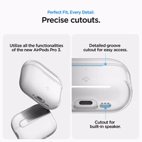 Spigen Liquid Crystal Ümbris jaoks AirPods Pro 3 - Läbipaistev