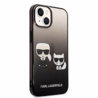 Karl Lagerfeld KLHCP14STGKCK iPhone 14 6,1 "hardcase must / must Gradient Ikonik Karl & Choupette