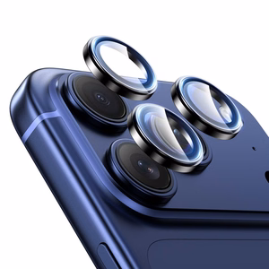 Tech-Protect Camring Fit+ Camera Cover jaoks iPhone 14 Pro / Max / 15 Pro / Max / 16 Pro / Max / 17 Pro / Max - sinine
