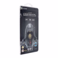 X-ONE Full Cover Extra Strong Privacy - jaoks iPhone 15 Pro (full glue) Karastatud klaas 9H
