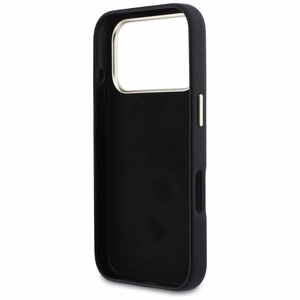 Guess FW Resin Logo Чехол для iPhone 17 Pro - чёрный