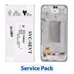 ServicePack LCD дисплей SAMSUNG A36 5G A366B фиолетовый GH82-36841D