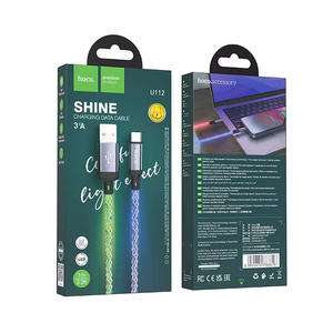 Kaabel USB A to USB C Hoco 3A 1 m U112 hall