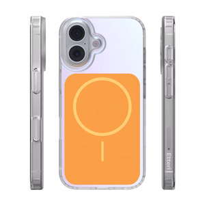 Etteri Hidden Pearl case for iPhone 16 6,1" orange