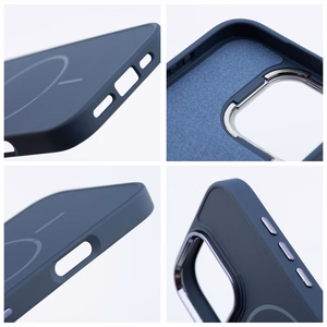 FRAME MAG COVER Ümbris compatible koos MagSafe jaoks IPHONE 12 MINI tumesinine sinine