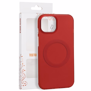 Tecto Shield Mistiq Mag ümbris mudelile iPhone 15 6,1", punane