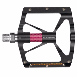 Rockbros K307PT helkuritega alumiiniumist jalgratta platvormpedaalid – mustad
