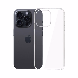 3mk Clear Ümbris Eco jaoks Apple iPhone 15 pro max - läbipaistev