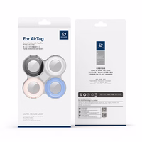 Dux Ducis PC Waterproof Ümbris jaoks Apple AirTag 4Pack