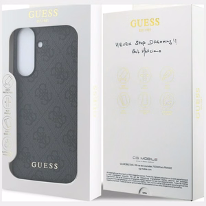 GUESS чехол для Samsung Galaxy A57 GUHCSA37G4GFGR (PU 4G Classic) коричневый