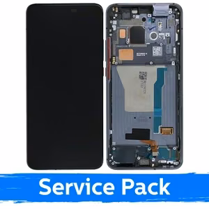 LCD ekraan ühilduv Xiaomi Poco F2 Pro raamiga / Cyber Grey / (Service Pack)