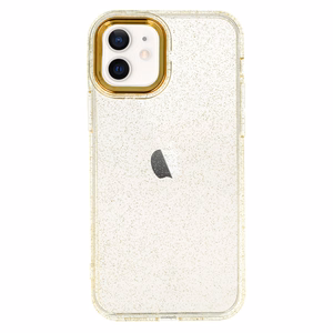 Tel Protect Gold Glitter ümbris iPhone 14 kuldne