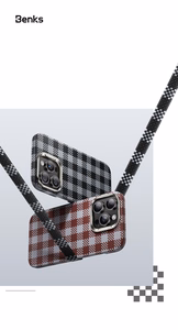 Benks Magnetic Armor Vichy Kevlar Чехол (BF65) для Iphone 16 Pro чёрный
