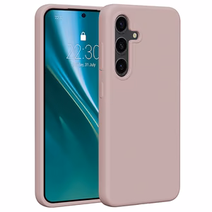 Etteri Silicone ümbris jaoks Samsung Galaxy S24 light roosa