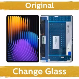 LCD дисплей совместимый с Xiaomi Mi Pad 7 / Mi Pad 7 Pro черный (Восстановленный: Китай)