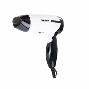 Mesko MS 2262 – 1 000 W föön, 2 temperatuurirežiimi, must/valge