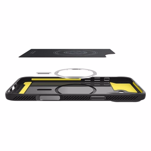 SPIGEN ümbris RUGGED ARMOR MAG compatible with MagSafe jaoks IPHONE 16 matte must